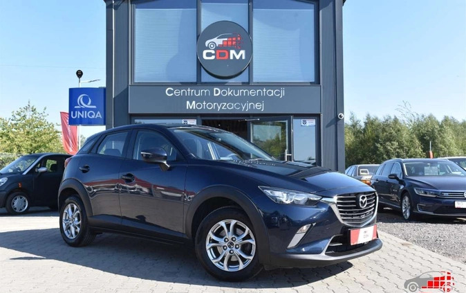 mazda mazowieckie Mazda CX-3 cena 59900 przebieg: 192200, rok produkcji 2017 z Koło